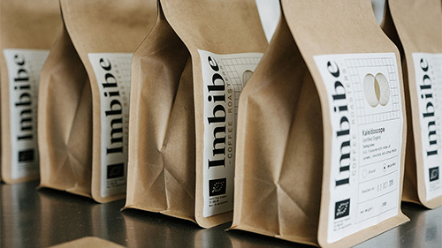 Imbibe Coffee – Ground  Kaleidoscope – Full flavoured with notes of caramel, chocolate and citrus fruits
