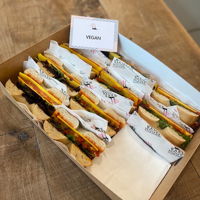 Vegan Bagel Box (5 portions)