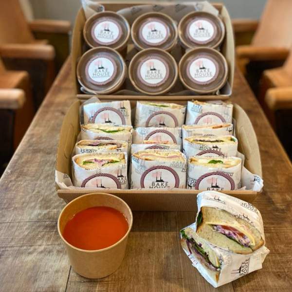 Soup & Sandwich Box (serves 10)