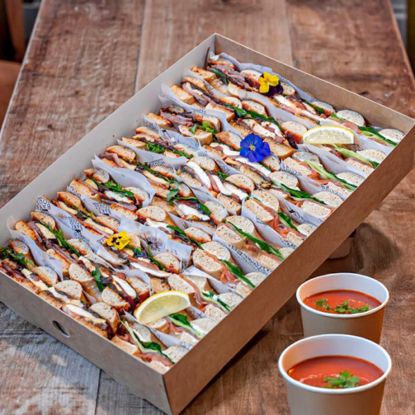 Soup & Bagel Box (serves 10)